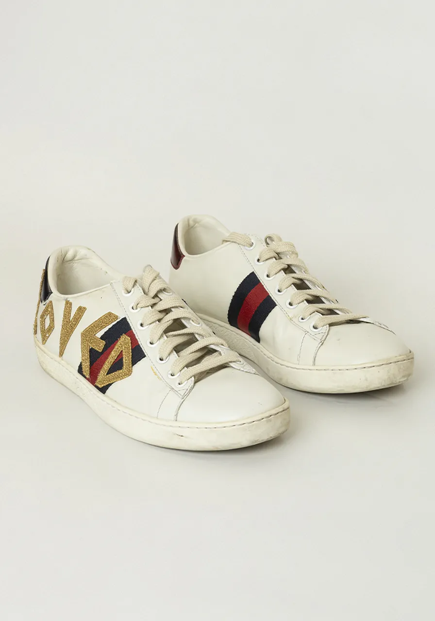 Tênis Gucci Ace Loved 