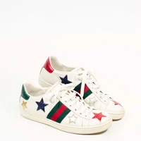 Tênis Gucci Calfskin Ayers Web Star - imagem 2