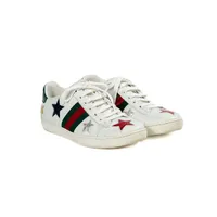 Tênis Gucci Calfskin Ayers Web Star - imagem 1