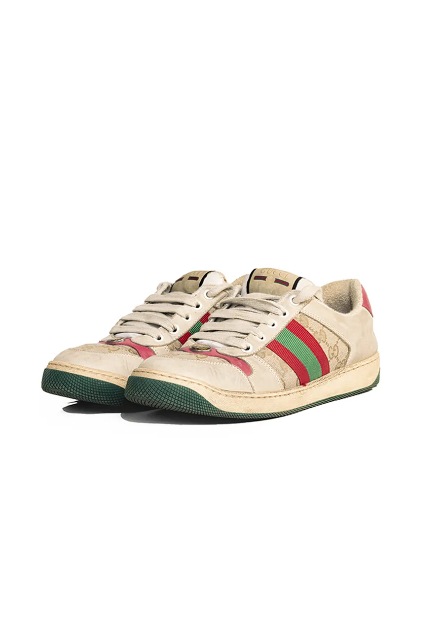 Tênis Gucci GG Canvas Screener Sneakers 