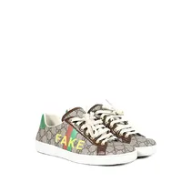 Tenis Gucci Mens Fake/Not Print Ace Sneakers  - imagem 1