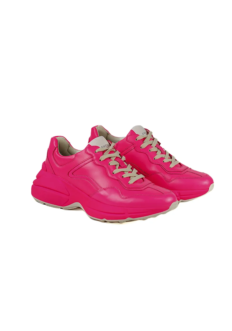 Tênis Gucci Rhyton Fluorescente  