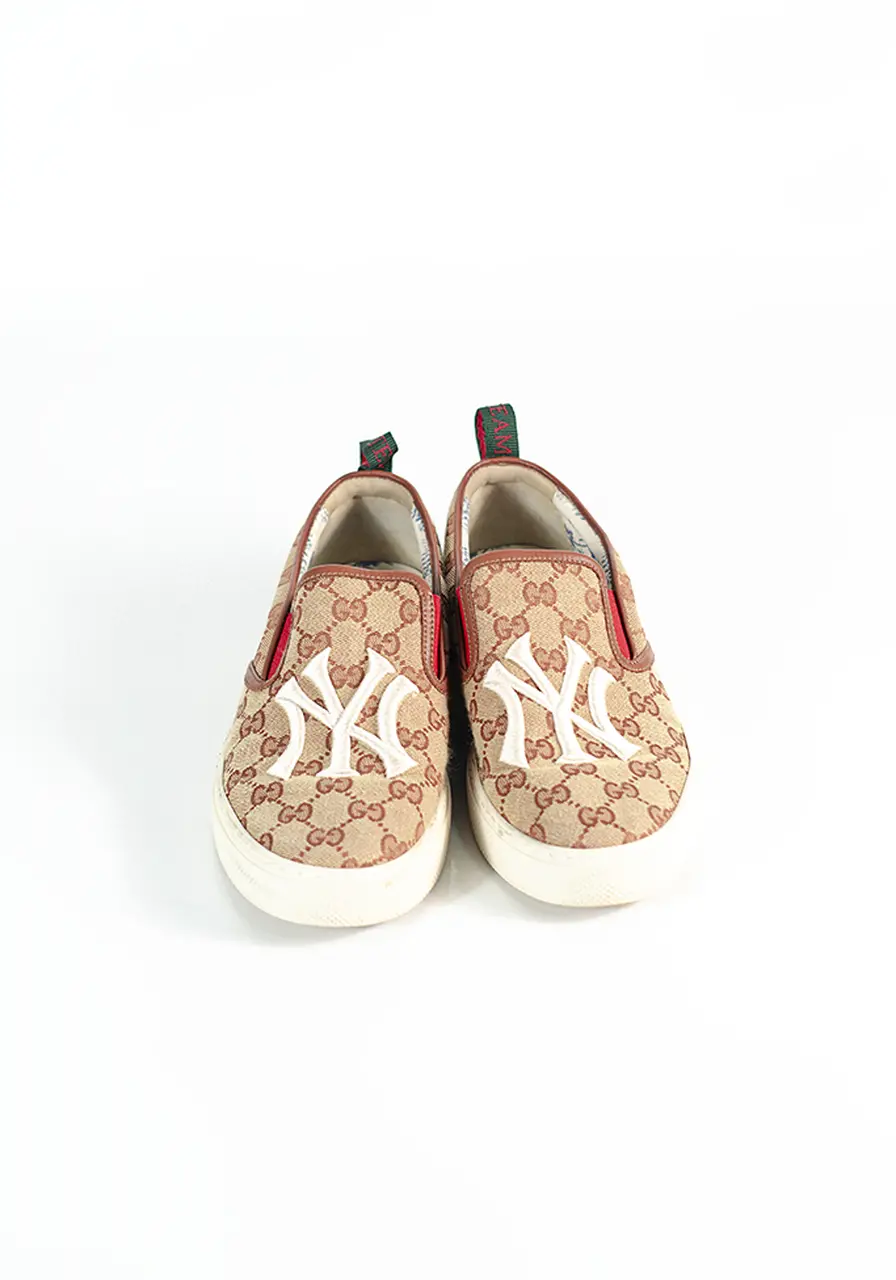 Tênis Gucci Slip-In Ny Yankees 
