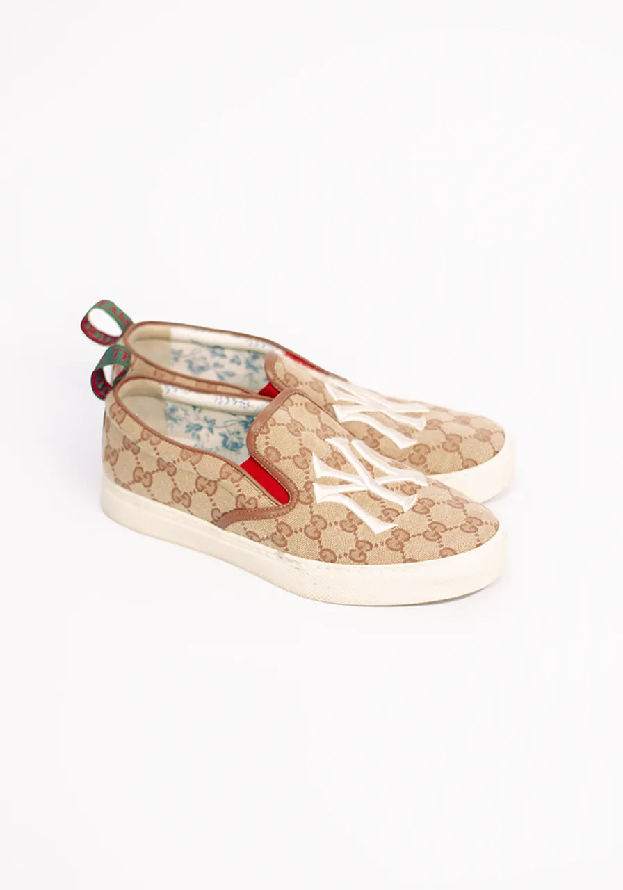 Tênis Gucci Slip-In Ny Yankees 