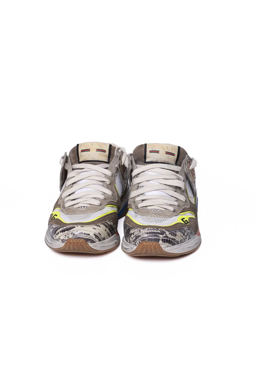 Tênis Gucci Ultrapace Natural Ardesia 