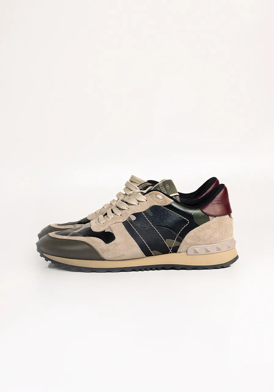 Tênis Valentino Garavani Rockrunner Camo 