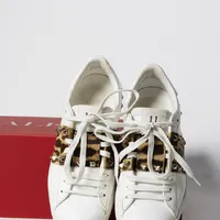 Tênis Valentino Garavani Rockstud Leopardo  - imagem 3