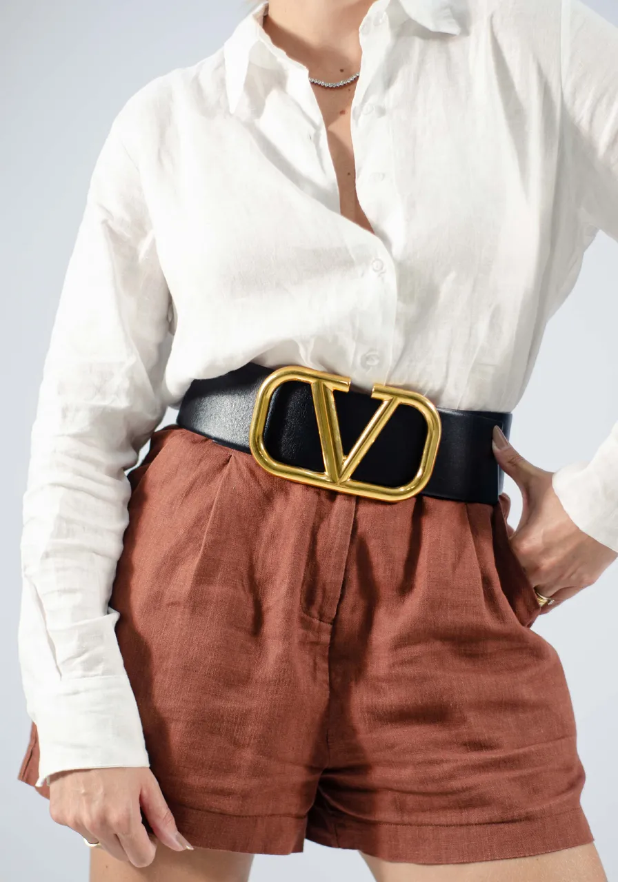 Cinto Reversible VLOGO Belt 