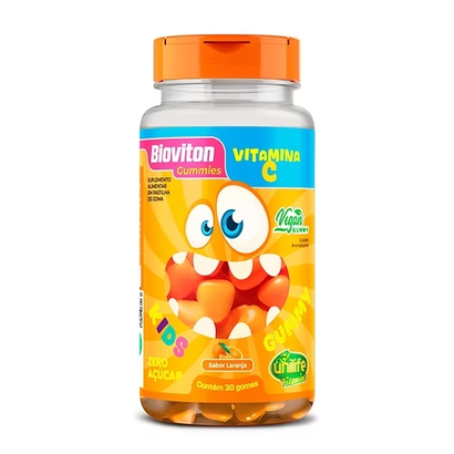 VITAMINA C KIDS 2,5G C/30 GOMAS LARANJA UNILIFE