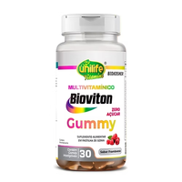 MULTIVITAMINICO 2,5G C/30 GOMAS FRAMBOESA UNILIFE - imagem 1