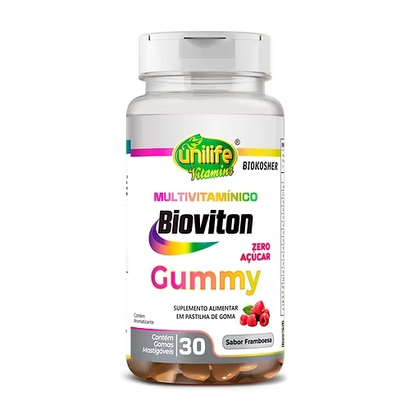 MULTIVITAMINICO 2,5G C/30 GOMAS FRAMBOESA UNILIFE