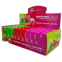 PROT. LABIAL MENTA, MELANCIA E CHICLETE C/MANT. CACAU/CUPUAÇU C/50X3G - imagem 1