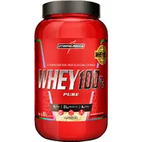 WHEY 100% BAUNILHA 900G INTEGRALMEDICA - imagem 1