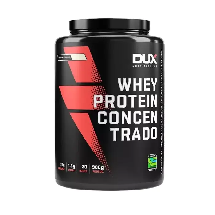 WHEY PROTEIN CONC. CHOCO BRANCO 900G DUX