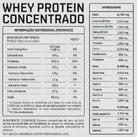 WHEY PROTEIN CONCENTRADO MORANGO 900G DUX - imagem 2