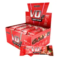 VO2 WHEY BAR 12X30G MORANGO - imagem 1