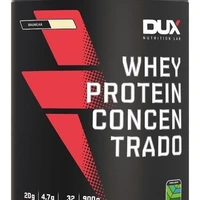 WHEY PROTEIN CONCENTRADO BAUNILHA 900G POTE DUX - imagem 1