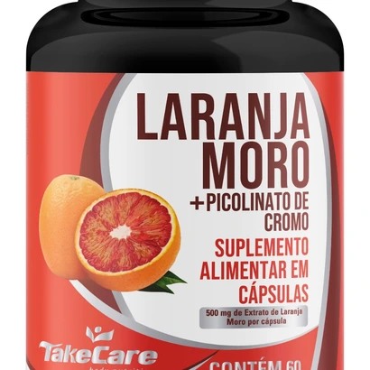 LARANJA MORO C/60 CPLS TAKE CARE
