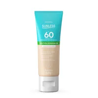 SUNLESS FACIAL C/BASE BEGE CLARO 60G FPS FARMAX - imagem 1