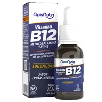 VITAMINA B12 20ML FRUTAS NEGRAS METILCOBALAMINA 9,9MCG - imagem 1