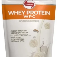 WHEY PROTEIN CONC. 900G BEIJINHO POUCH VITAFOR - imagem 1