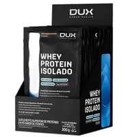 WHEY PROTEIN ISOLADO CAPPUCCINO SACHES 10X30G DUX - imagem 1