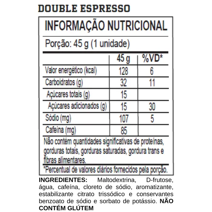 VO2 ENERGY GEL C30 C/10 X 45G