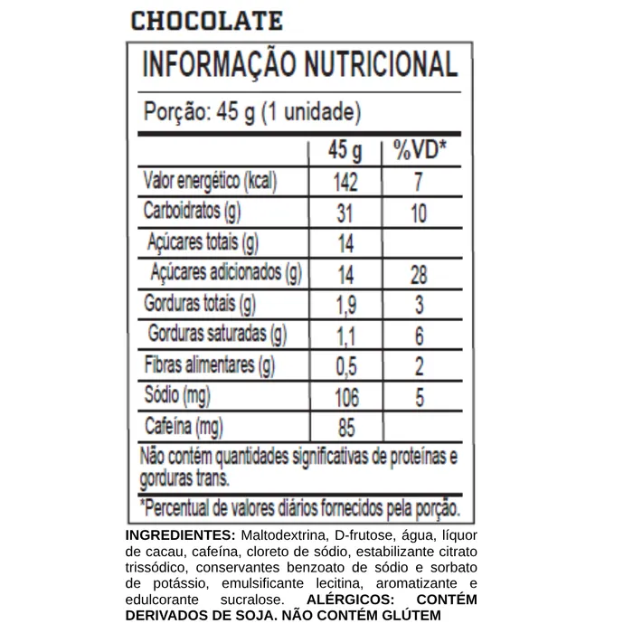 VO2 ENERGY GEL C30 C/10 X 45G