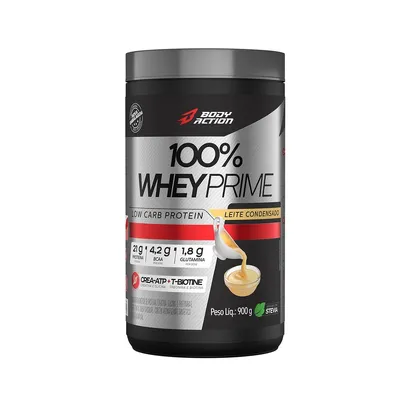 WHEY 100% PRIME LEITE CONDENSADO 900G POTE