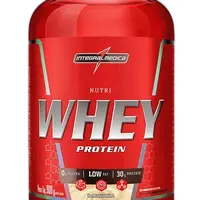 NUTRIWHEY BAUNILHA 900G INTEGRALMEDICA - imagem 1