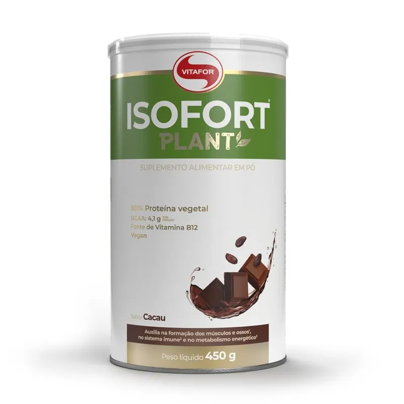 ISOFORT PLANT 450G CACAU VITAFOR