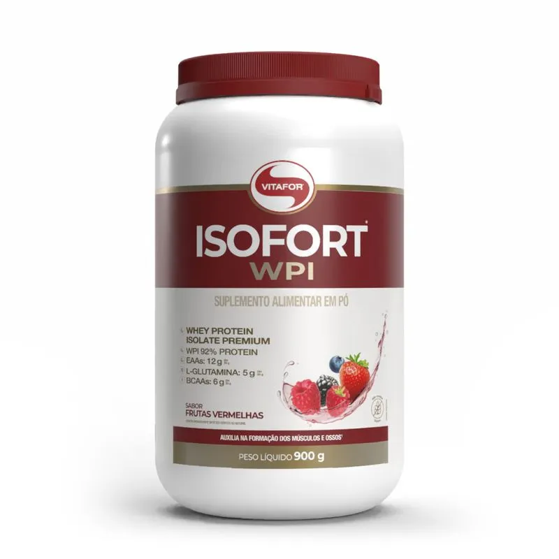 ISOFORT 900G FRUTAS VERMELHAS VITAFOR
