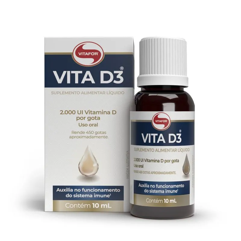 VITA D3 GOTAS 10ML VITAFOR