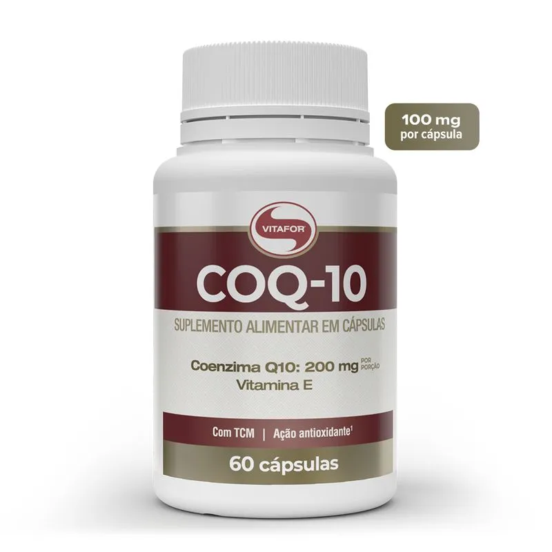COENZIMA Q10 100MG G C/60 CPLS VITAFOR