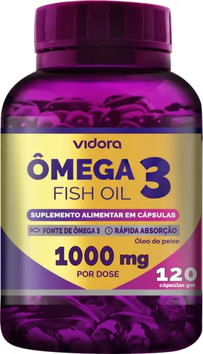 OMEGA 3 1G C/120 CPLS VIDORA FISH OIL