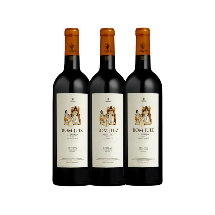 3 Unidades Vinho Bom Juiz - 750ml + CX Mad
