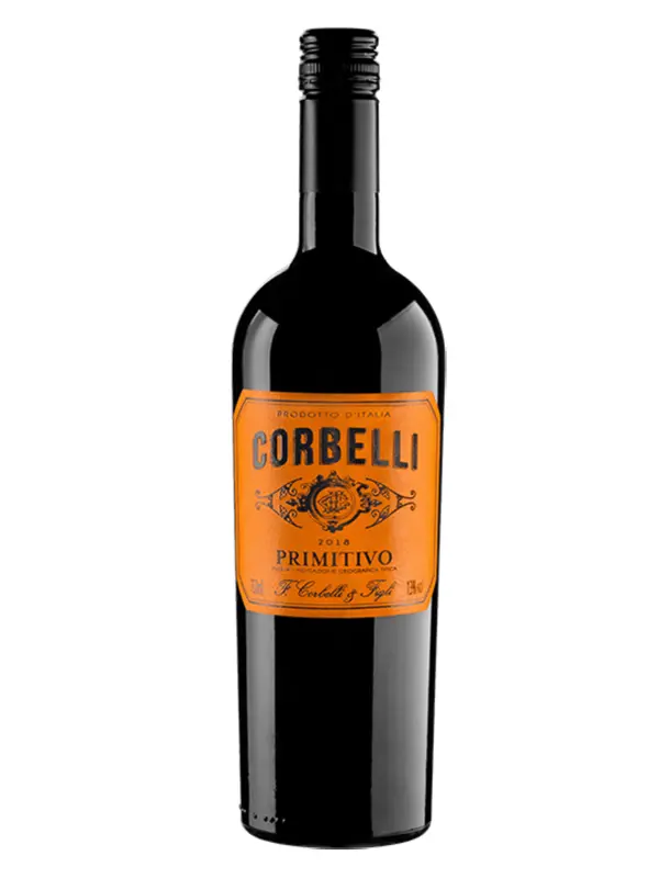 Corbelli Tinto Primitivo Blend - 750ml Vinho Italiano