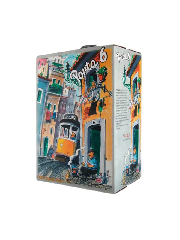 Porta 6 Tinto Blend Bag in Box - 3L Vinho Portugues