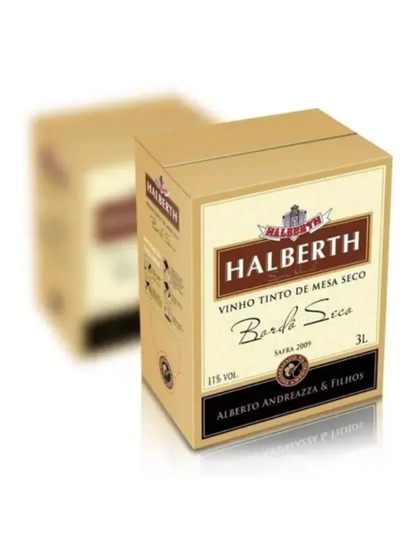 Halberth Tinto Seco - Bag 3L Vinho Nacional