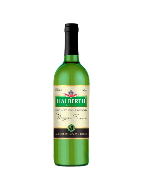 Halberth Niagara Branco Suave - 750ml Vinho Nacional