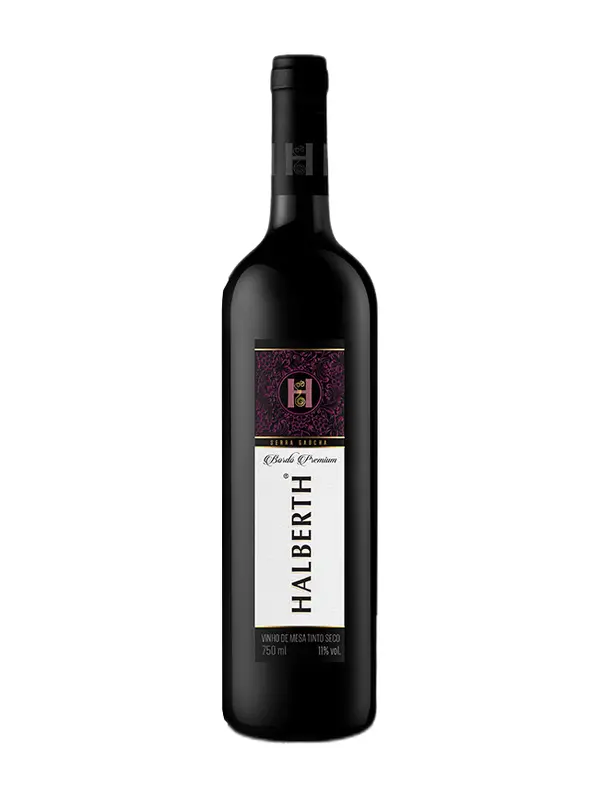 Halberth Bordo Premium Tinto Seco - 750ml Vinho Nacional