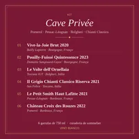 Kit Cave Privée | Pomerol, Pessac-Léognan e Toscana - imagem 2