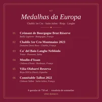Kit Medalhas da Europa | Chablis 1er Cru e Saint-Julien - imagem 2