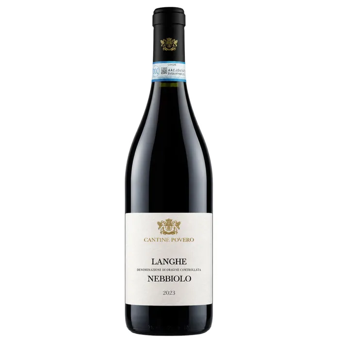 Langhe Nebbiolo Cantine Povero 2023 | Vinobianco