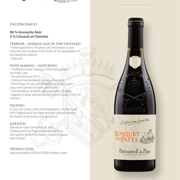 Châteauneuf du Pape À La Gloire de mon Grand Père 2019