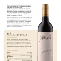Jim Barry The Armagh Shiraz 2017 - imagem 1