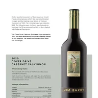 Jim Barry Cover Drive Cabernet Sauvignon 2020 - imagem 2