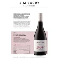 Jim Barry Single Vineyard Watervale Shiraz 2019 - imagem 2