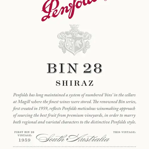 Penfolds Bin 28 Kalimna Shiraz 2019