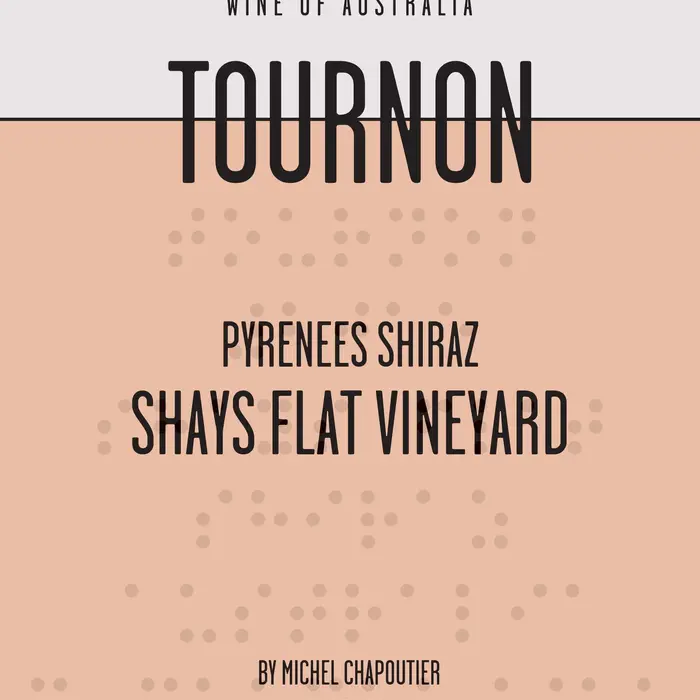 M.Chapoutier Tournon  Shay's Flat Vineyard Shiraz 2021 